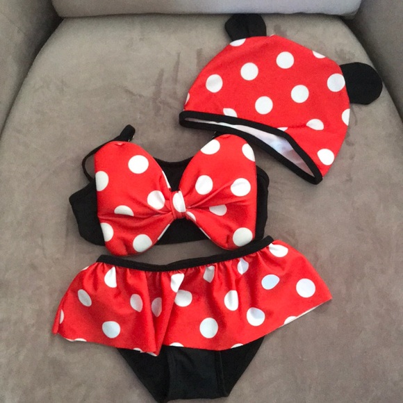 Other - Minnie Mouse Bathing Suit Set